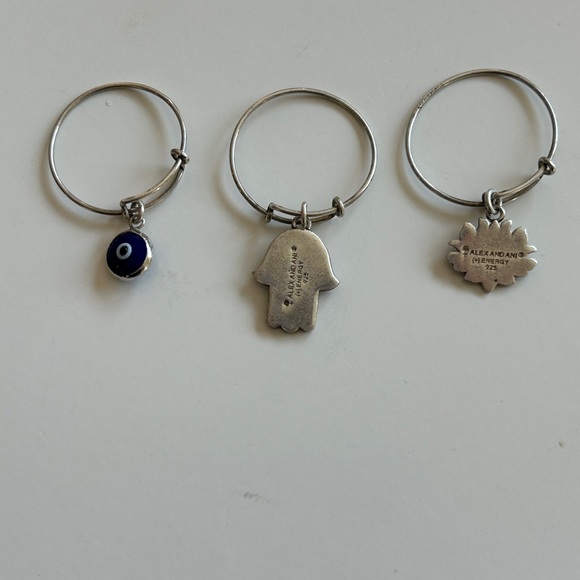 Silver Charm Rings Set - Picture 2 of 7